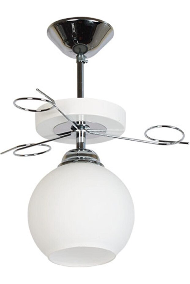 Elmas Tekli Beyaz Avize - 1