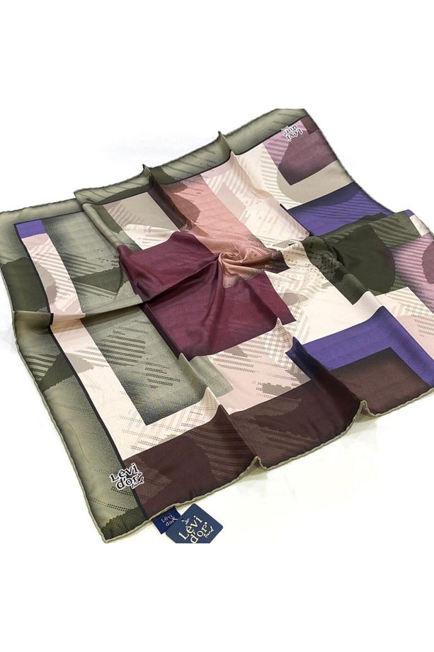Kadın Twill Polyester Eşarp 12824 - 1