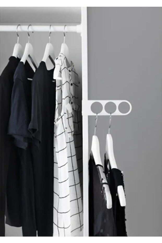 Çok Amaçlı Askı Beyaz - 1