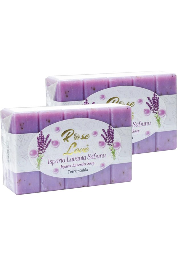 Beauty and Bath Soap with Lavender Flowers 5*120 Gr (600gr) Very Stylish Package Shipped 2 Pieces