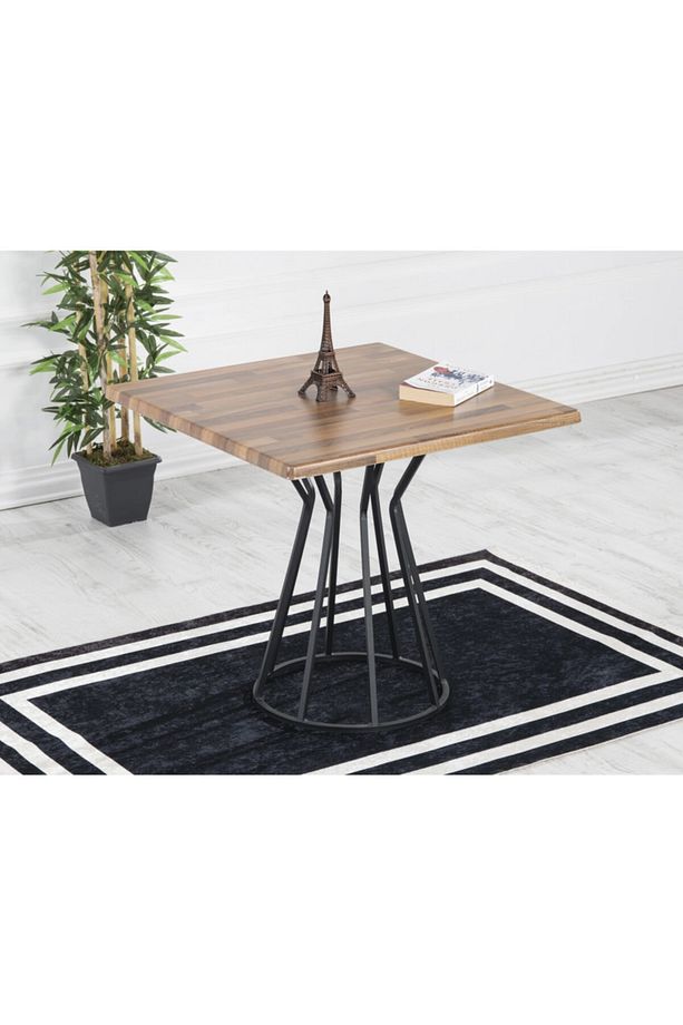 Ada 2 Kişilik 80x80 Yemek Masası Takımı-mutfak Masası Takımı Akça - 2