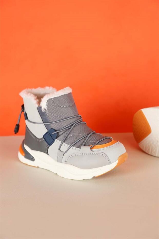 Pablo Unisex Çocuk Gri Bot - 1