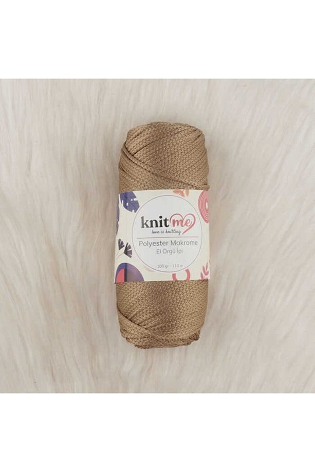 Knit Me Polyester Makrome El Örgü Ipi 100 Gr 110 Mt 861 - 1