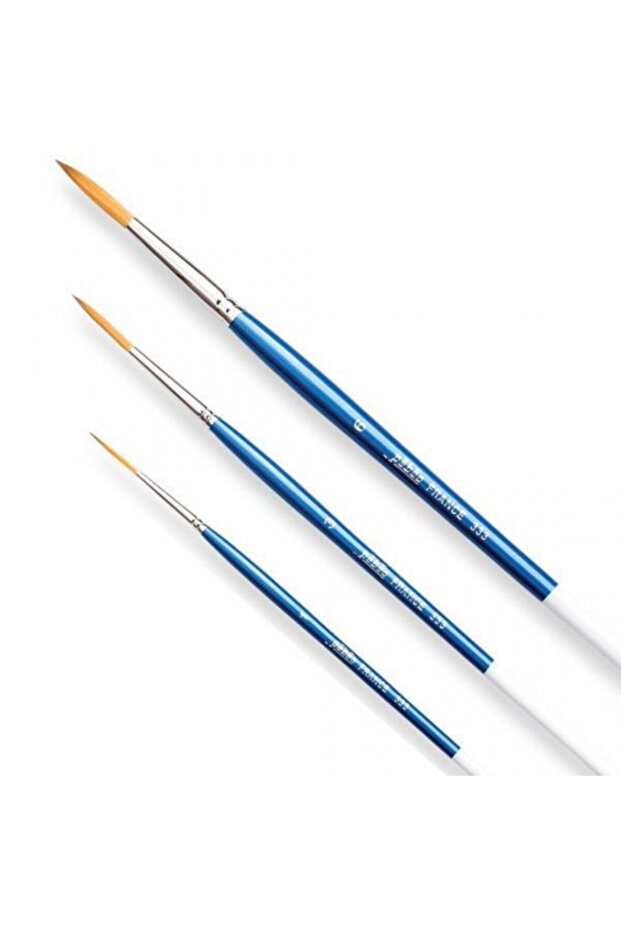 333 Series Golden Synthetic Writing and Calligraphy Brush No: 5