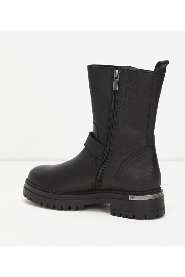 Uptown Black // Baskılı Deri - 3