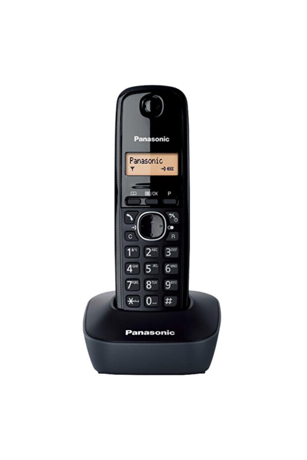 Kx-tg1611 Dect Telefon Siyah - 1