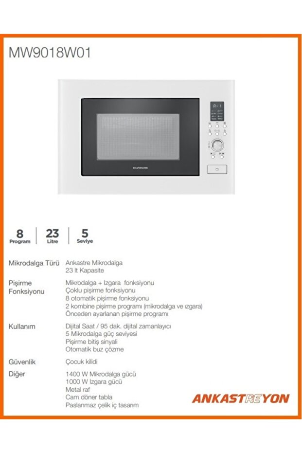 Beyaz Cam Ankastre Set - 5