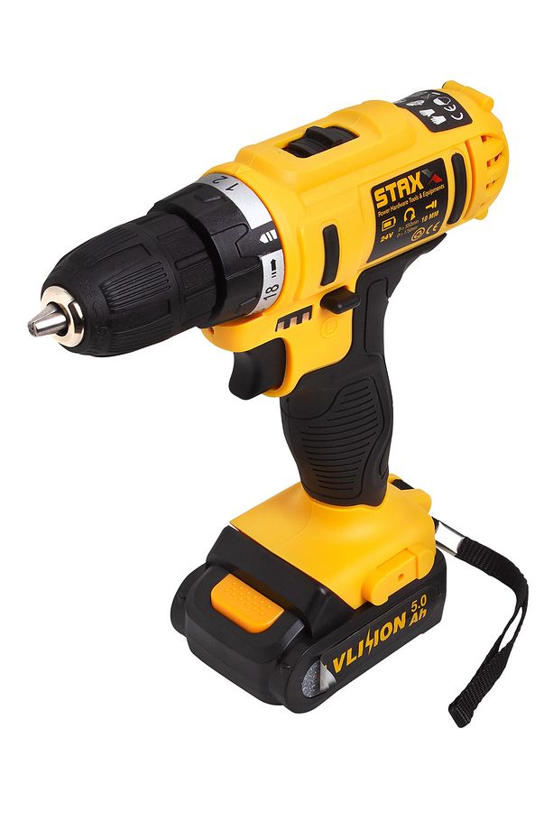 Multi Speed Bl2401 24v Çift Akülü Şarjlı Vidalama Matkap Seti + 5 Ad Titanyum Uç - 4