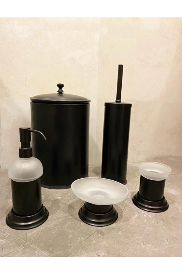 Siyah Banyo Seti - 1