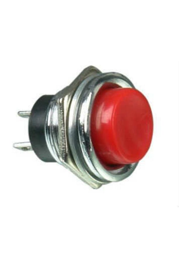 Pbs-26b Metal Push Buton Kırmızı 16mm 100adet - 1