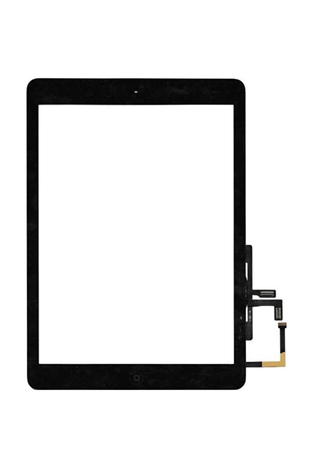 متوافق مع iPad Air (a1476) مقاس 9.7 بوصة باللون الأسود مع زر ضغط