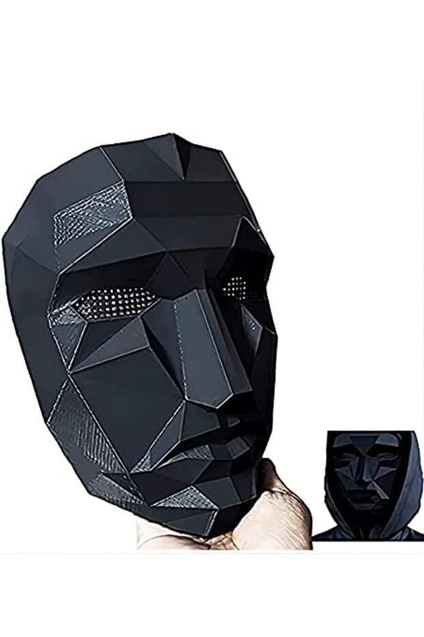 Squad Game Face Mask Sguad Party Entertainment Gamer Leader Squadlider