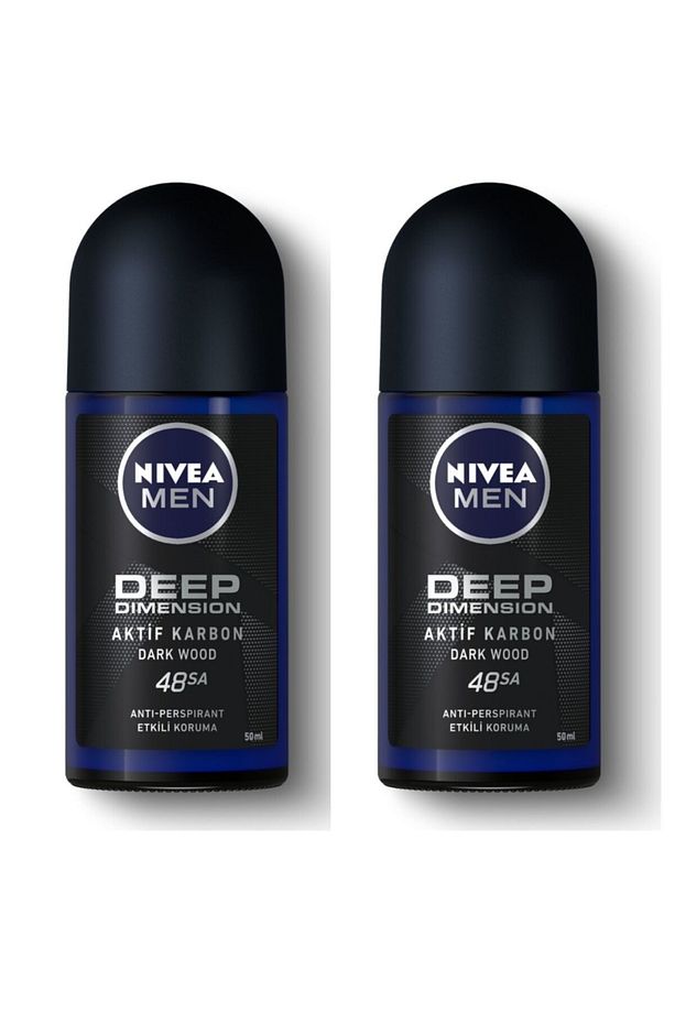 Men Deep Dimensıon Aktif Karbon 50 Ml Rool On (2 Adet) - 1