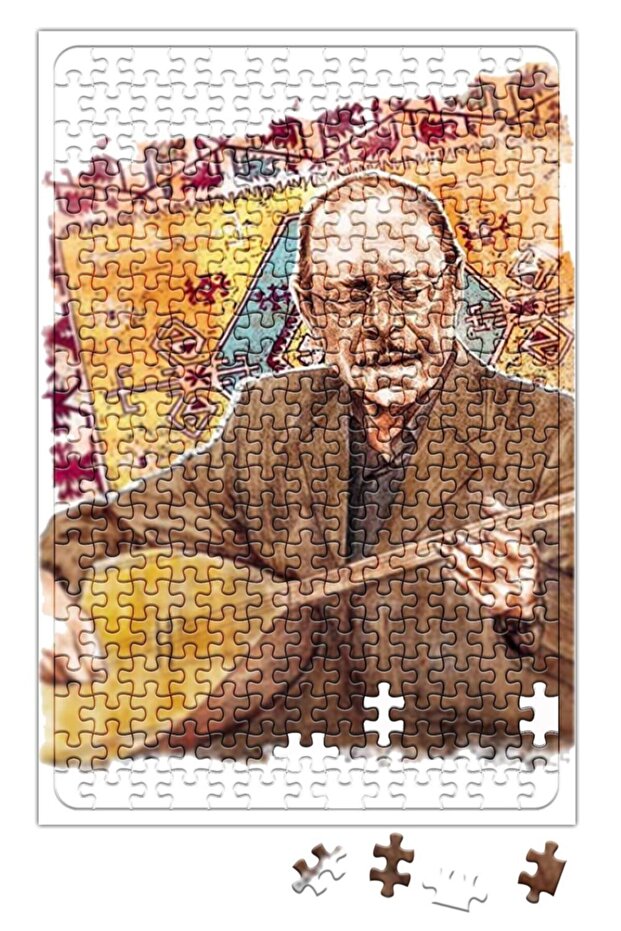 Neşet Ertaş Guitar Puzzle 240 Piece Jigsaw