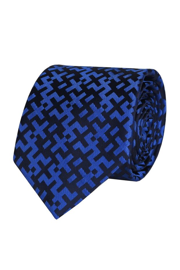 Desenli Kravat & Mendil - 2