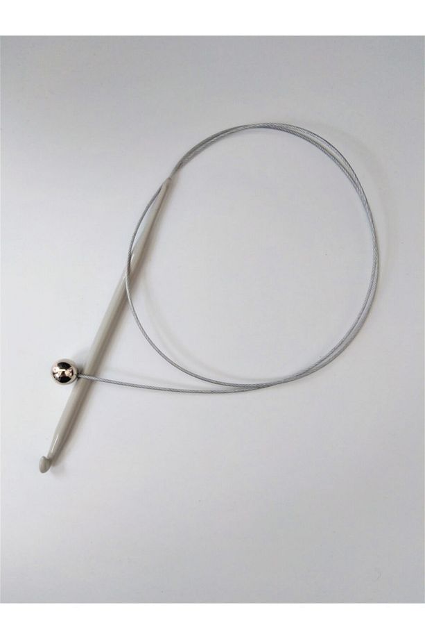 Sultan Stoplu Çelik Telli Misinalı 80 Cm No:5.00 Mm Tunus Şişi - 1