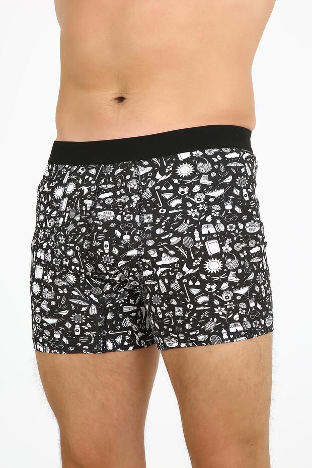 Patterned Men's Boxers - 2