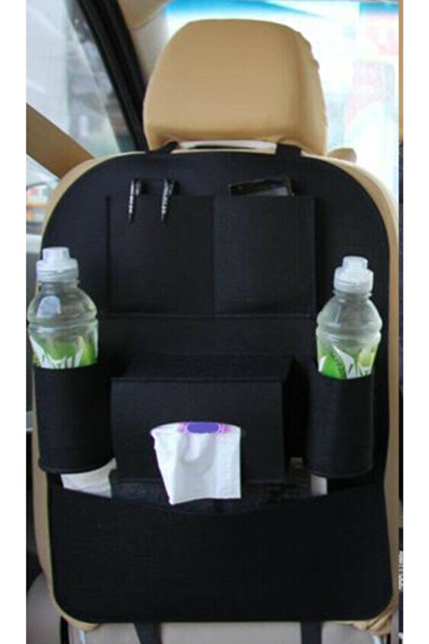 Car Seat Back Protector Felt Bod Organizer Case Auto Seat Anti-Fouling Cover