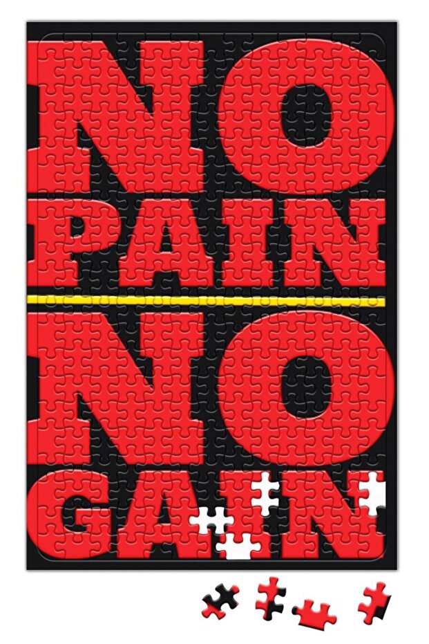 No Pain No Gain Puzzle 240 Piece Jigsaw