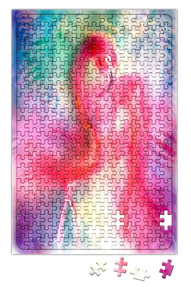 Retko Flamingo Puzzle 240 Piece Jigsaw Puzzle