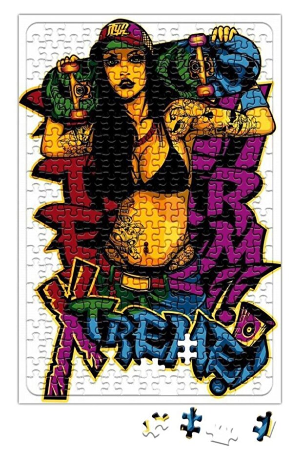 Menina Radical Puzzle 240 Piece Jigsaw Puzzle