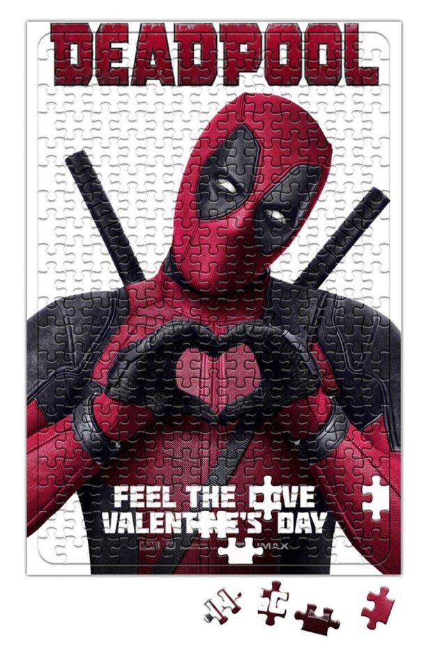 Marvel Deadpool Puzzle 240 Piece Jigsaw