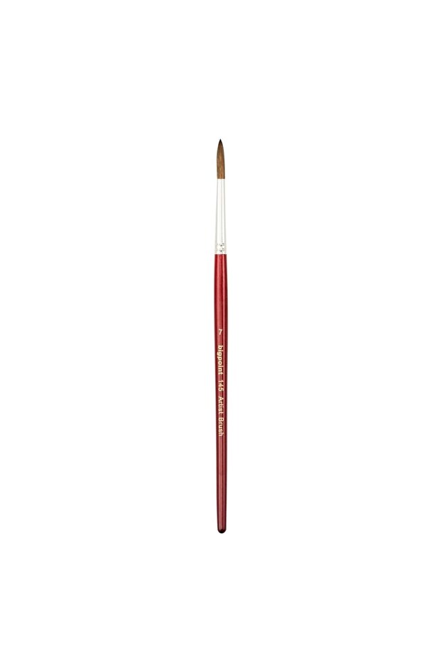 145 Series Pony Hair Round Brush No: 7 (1 Piece)