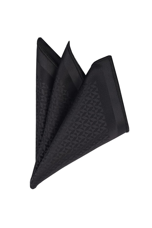 ربطة عنق منقوشة ومنديل - 2