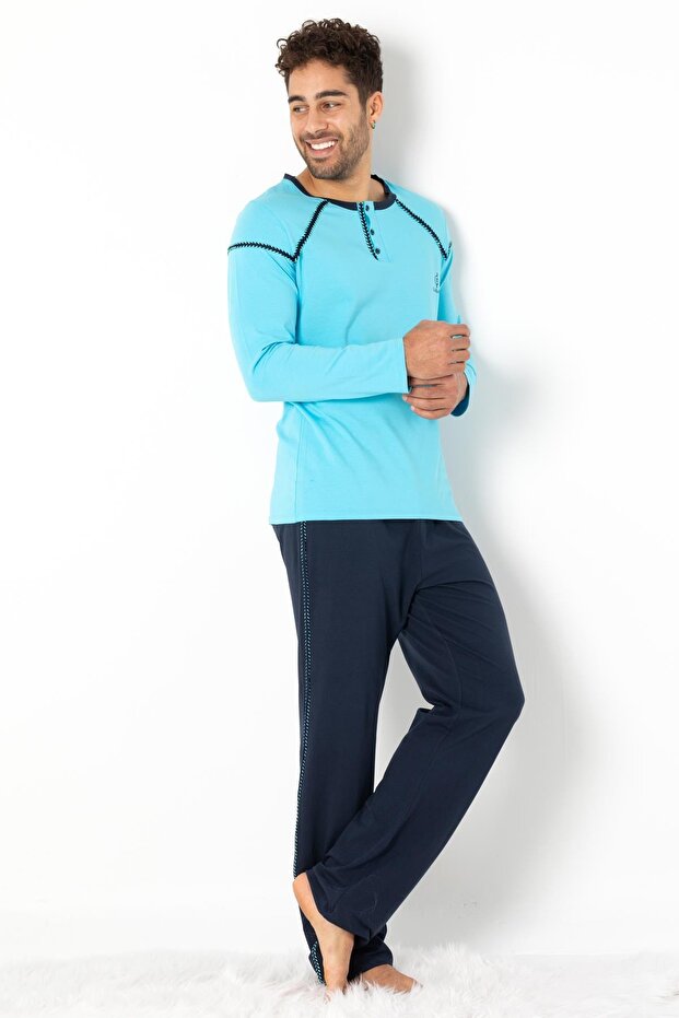 طقم بيجامة رجالي - 4