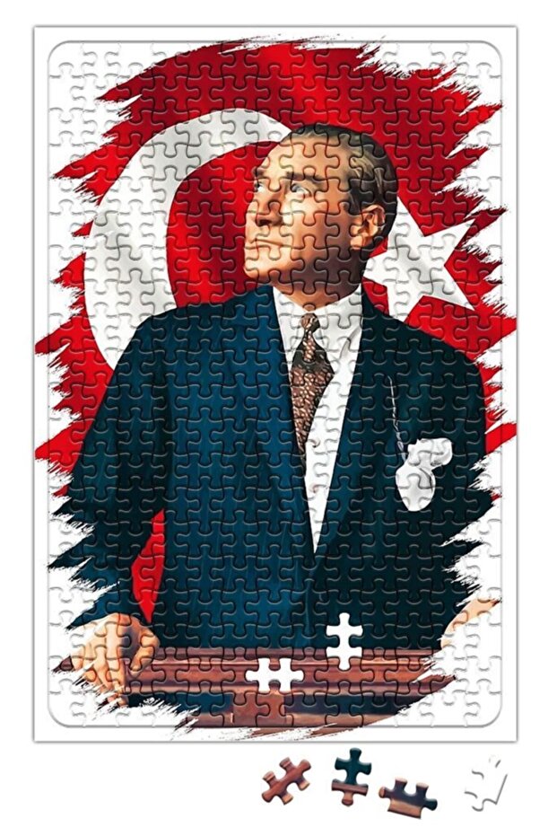 Mustafa Kemal Atatürk 3 Puzzle 240 Piece Jigsaw
