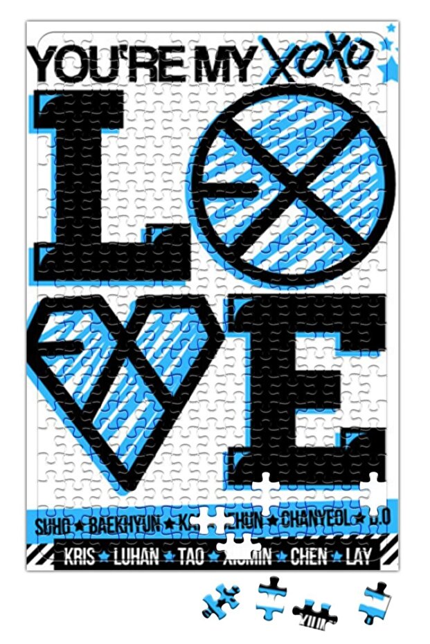 Exo Xoxo Love Puzzle 240 Piece Jigsaw