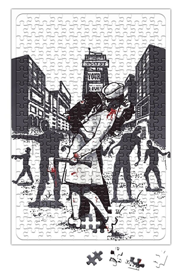 The Walking Dead Z Day Puzzle 240 Piece Jigsaw