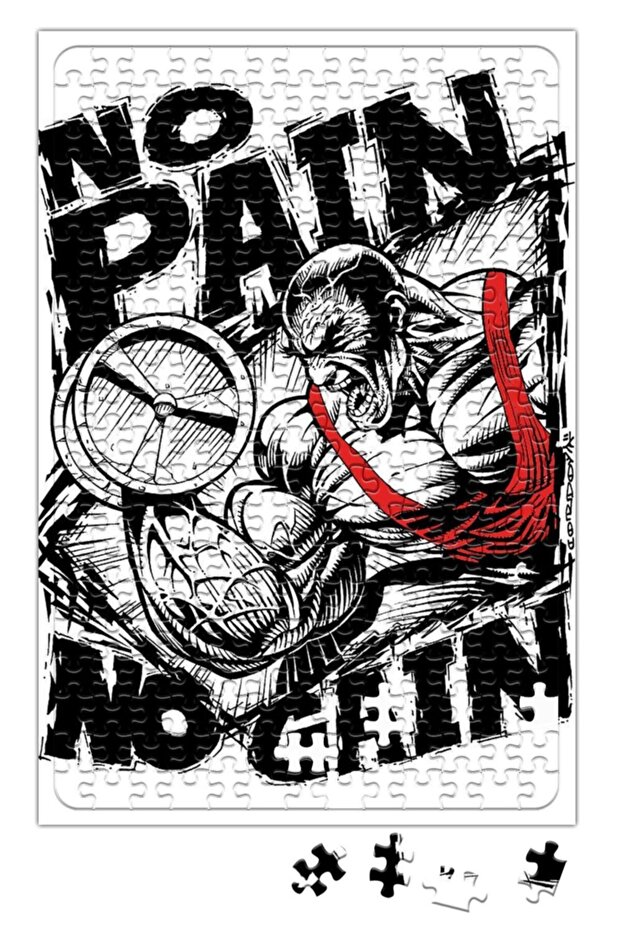 No Pain No Gain Puzzle 240 Piece Jigsaw