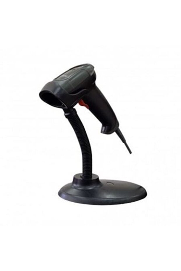 Pr-44 QR Code (2d) Usb Handheld Wired Barcode Scanner + Stand - 1