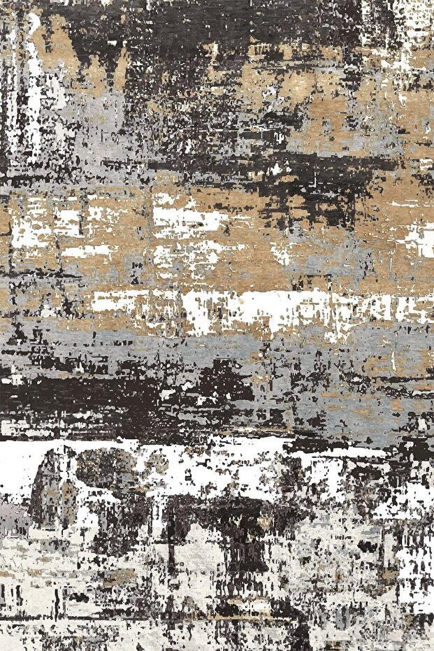 Modern Etching Patterned Digital Printed Carpet Cover Hrc1589 - 1