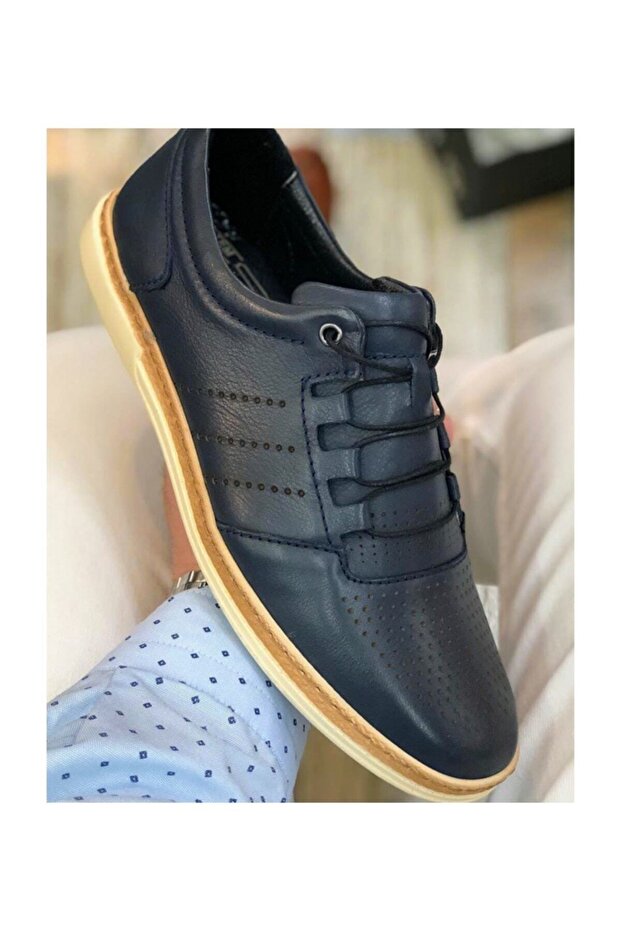 Genuine Leather Men's Casual Shoes Ygl4245mn