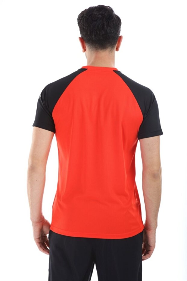 Unisex Siyah Space Basic Antrenman T-Shirt - 4