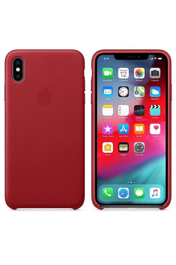 Mrwq2zm/a Iphone Xs Max Içın Derı Kılıf/(product)red - 3