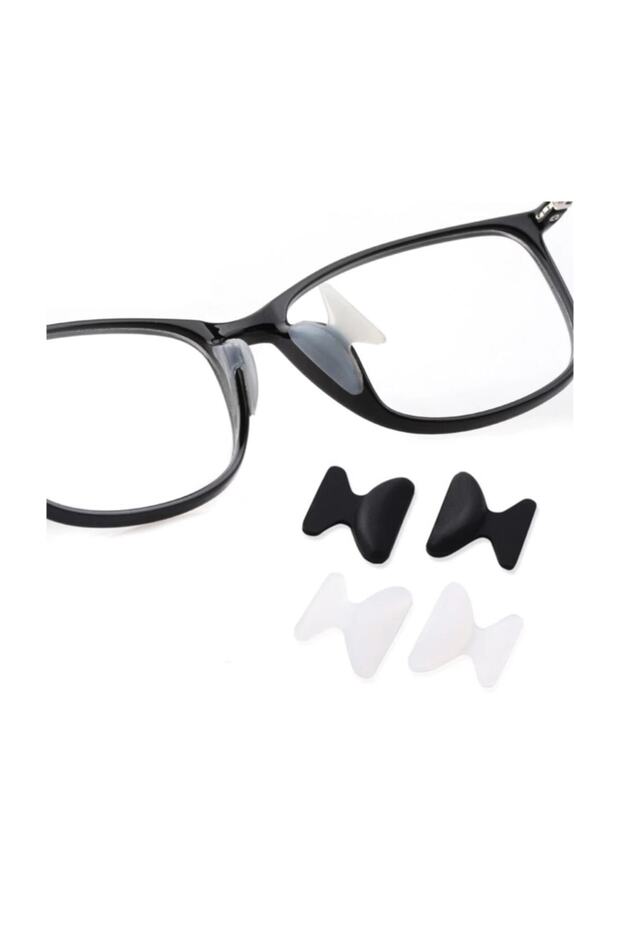 Anti-Slip Silicone Nose Pad Glasses Nose Pad Black Color.