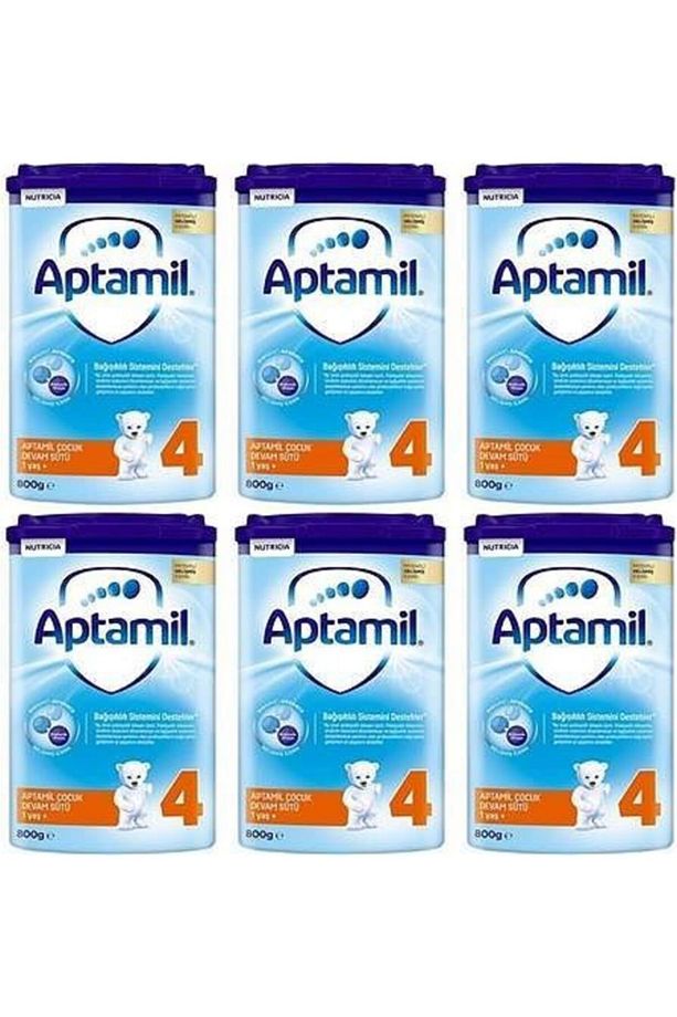 4 Çocuk Devam Sütü 800 gr 6lı Paket - 1
