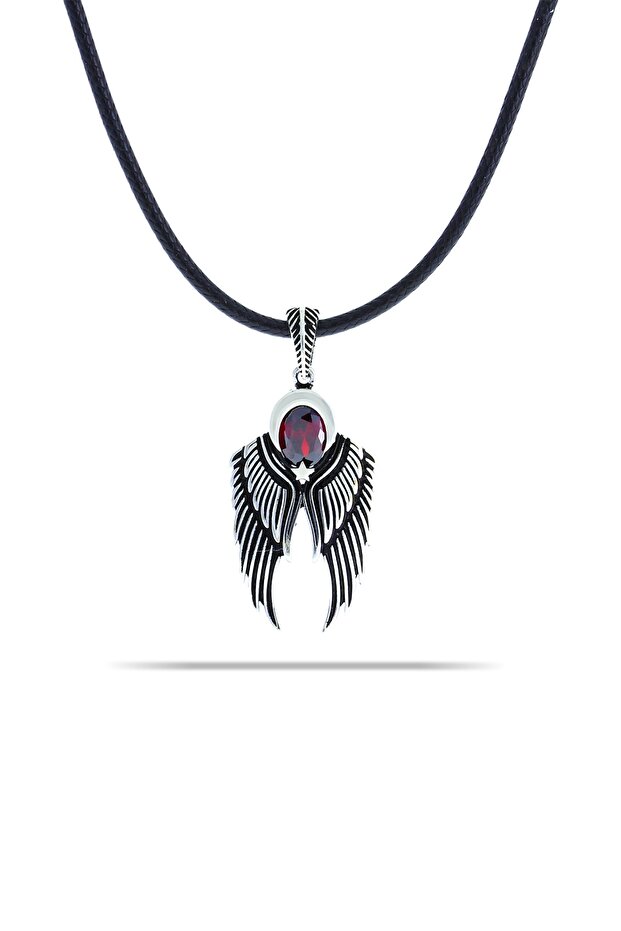 Kanatlı Ayyıldız Kolye Dgn20647 - 1