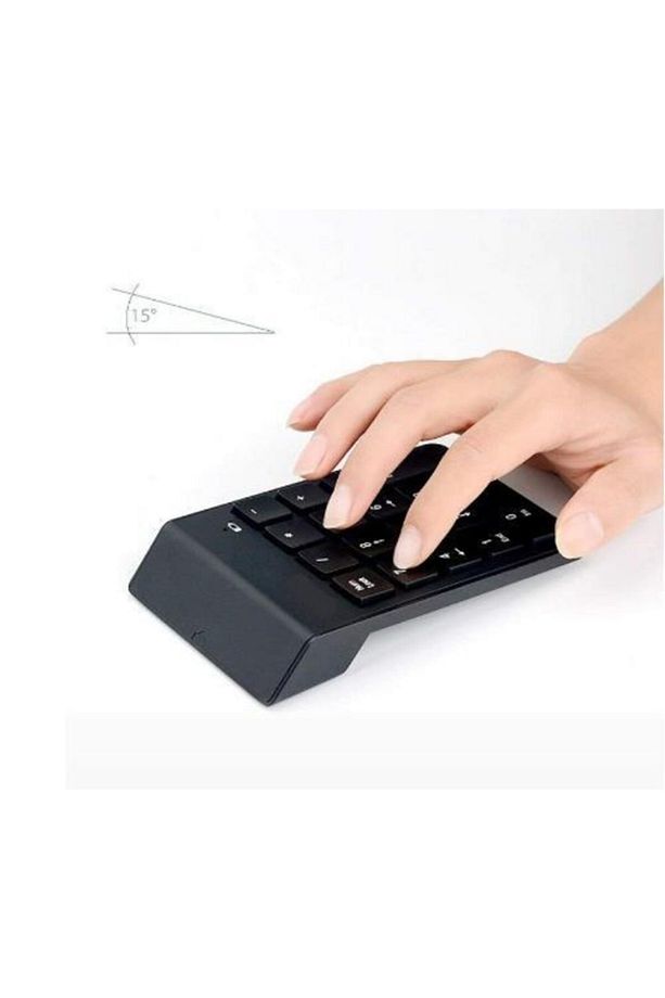 Mini Kablosuz 2.4 Ghz Usb Numerik Klavye Numpad Keypad Sayısal Tuş Takımı - 2