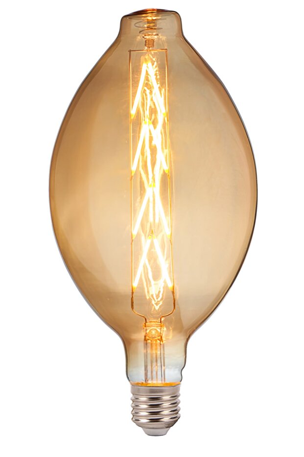 001-051-0008 Enigma Büyük Led Rustik Ampul Amber 8W - 1