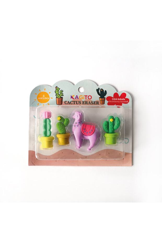 Kaktüs Silgi Seti (4’lü) - 5