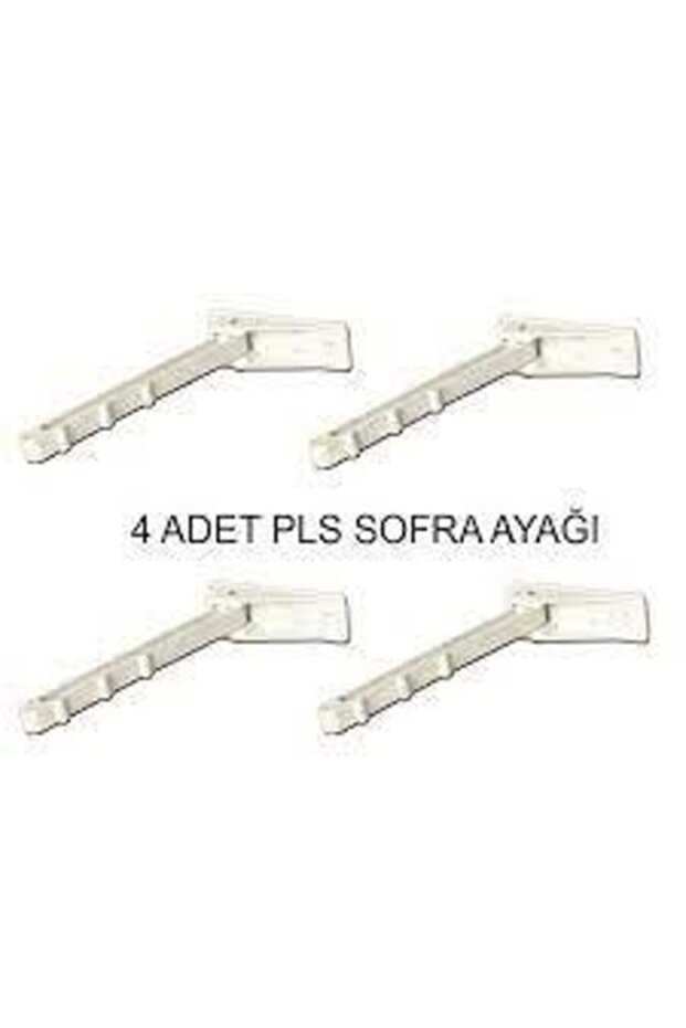 Plastik Katlanır Sofra Ayağı-sofra Ayak 4 Adet - 1