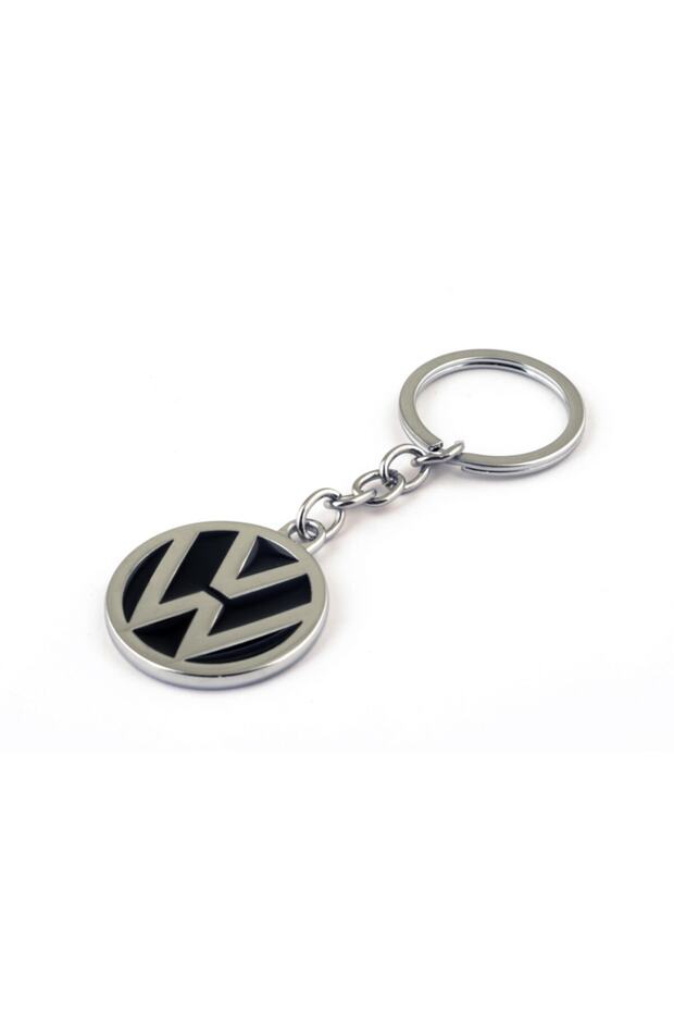 For Volkswagen Passat B7 2011-2014 Metal Keychain Reversible Filled Chrome Finished