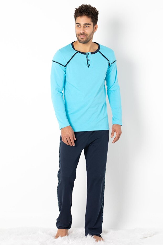 طقم بيجامة رجالي - 2
