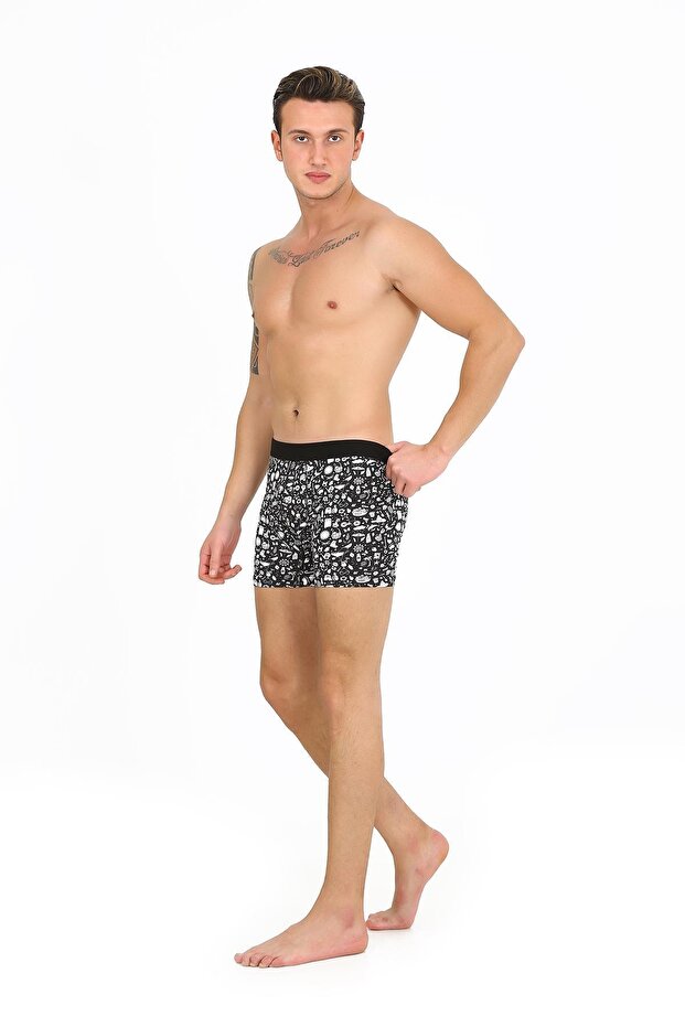 Patterned Men's Boxers - 5