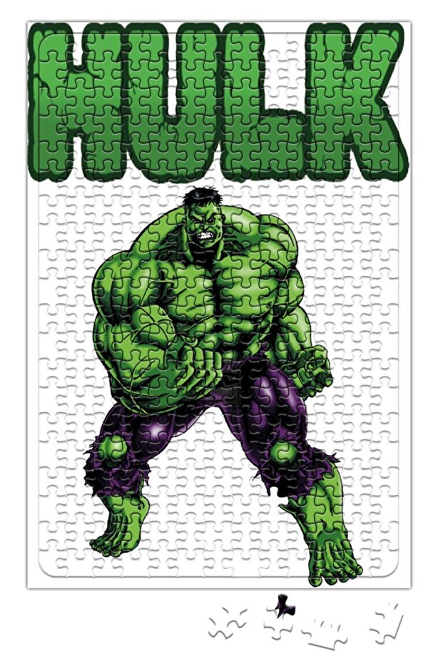 Hulk Green Giant Puzzle 240 Piece Jigsaw