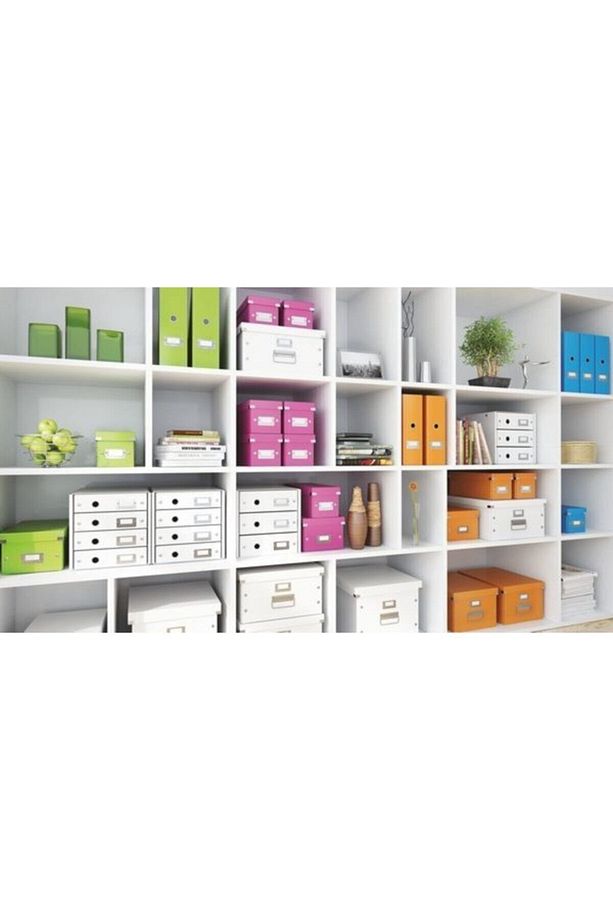6048 Wow Click & Store 3 Çekmeceli Evrak Rafı Metalik - Siyah - 2